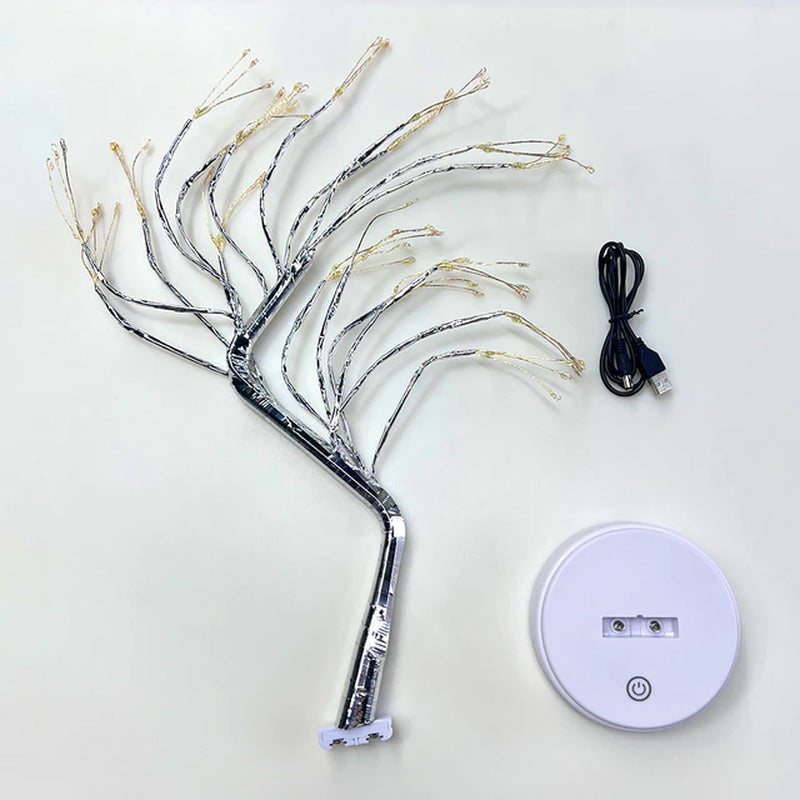 Tabletop Tree Lamp with Decorative LED Lights